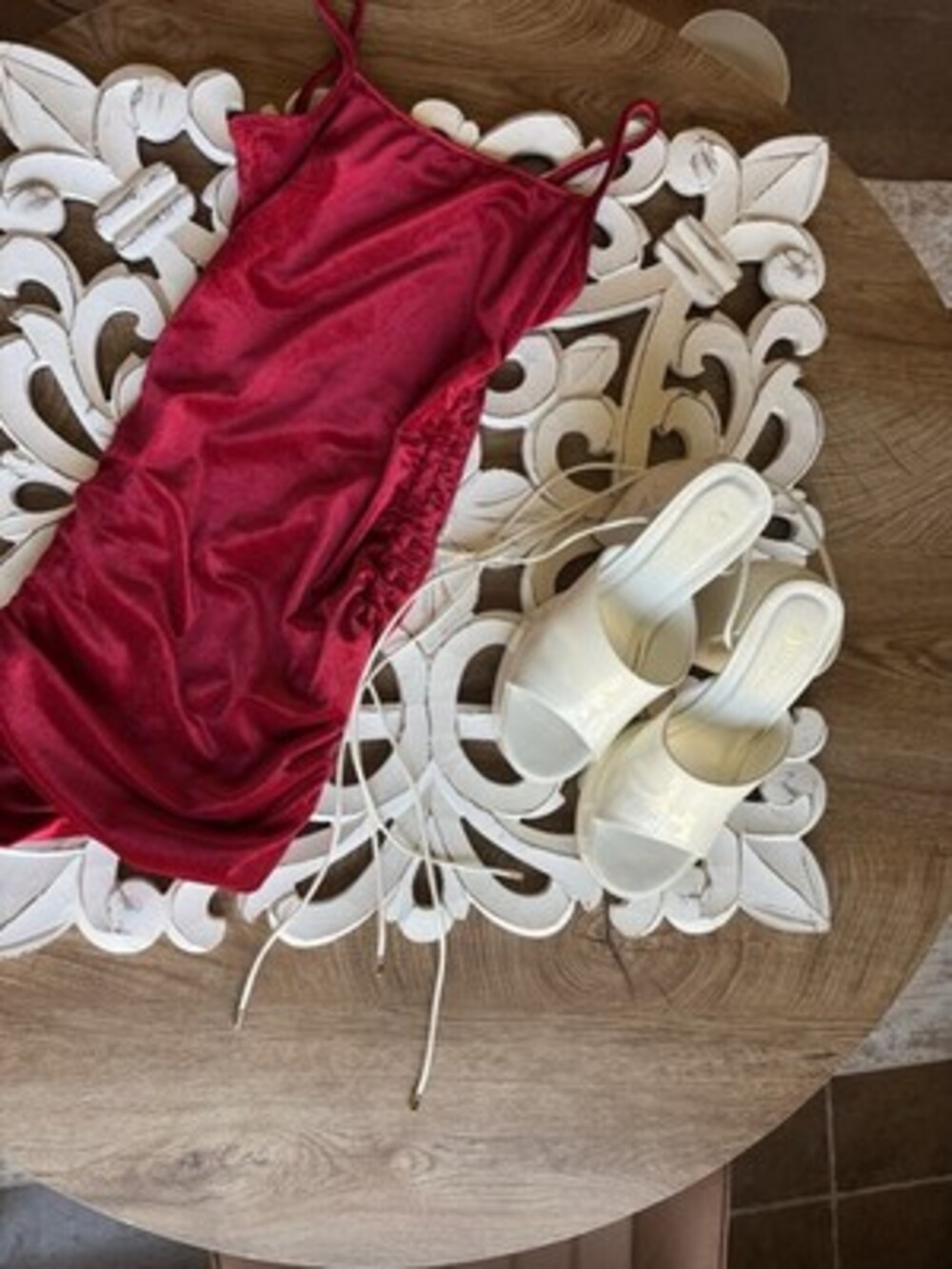 Teen SHEIN Dress And Heels Bundle Homecoming Size 10/11 Years Teen And 8 Shoe